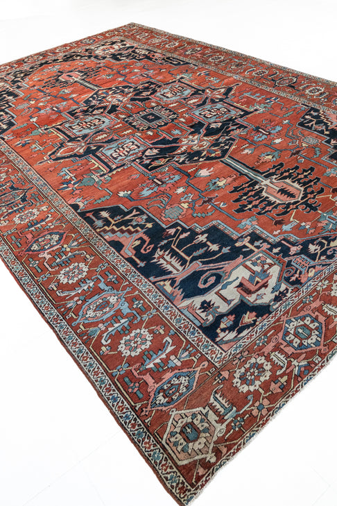 District Loom Vintage Serapi Area Rug Jolie