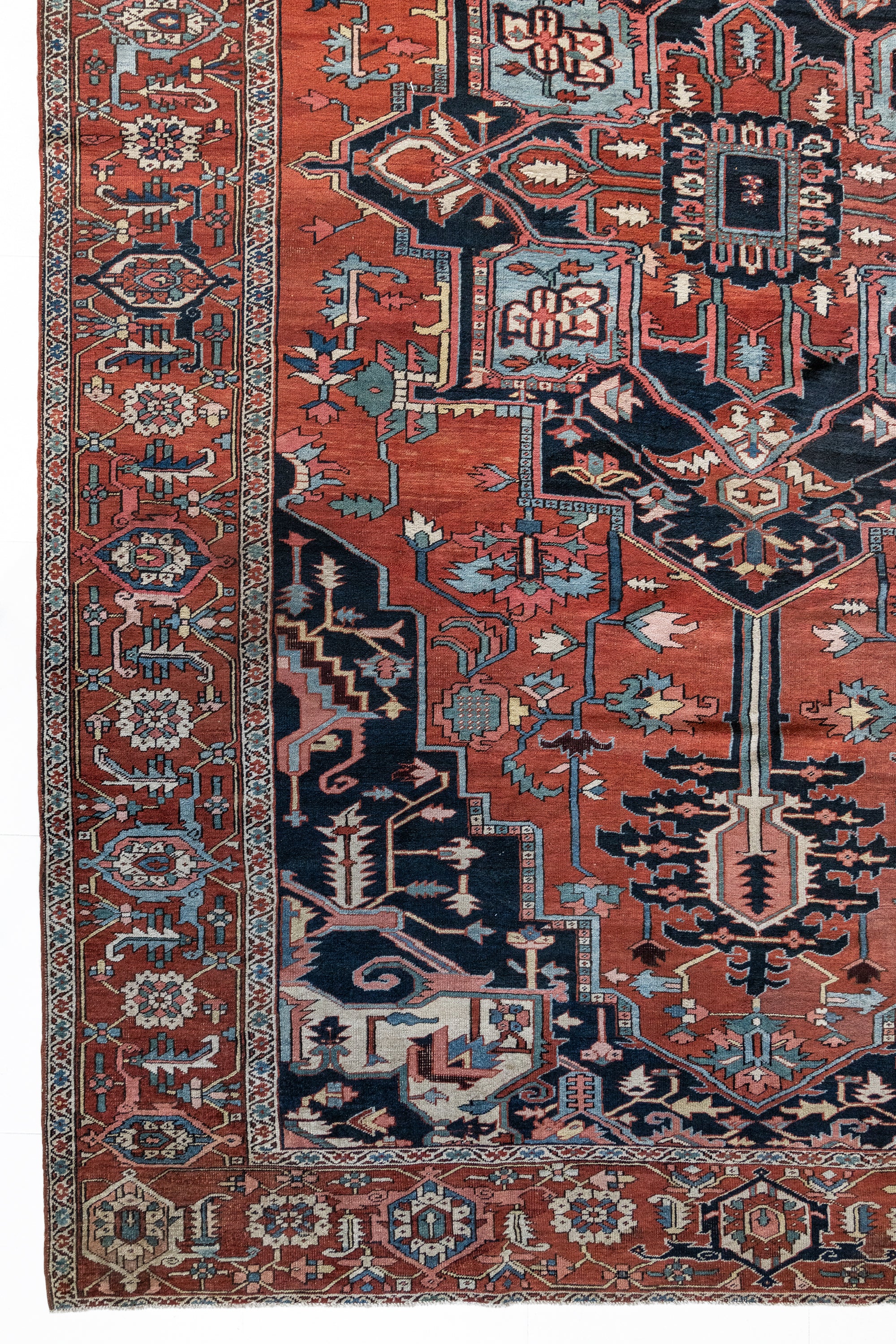 District Loom Vintage Serapi Area Rug Jolie