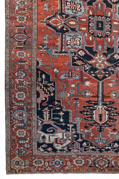 District Loom Vintage Serapi Area Rug Jolie