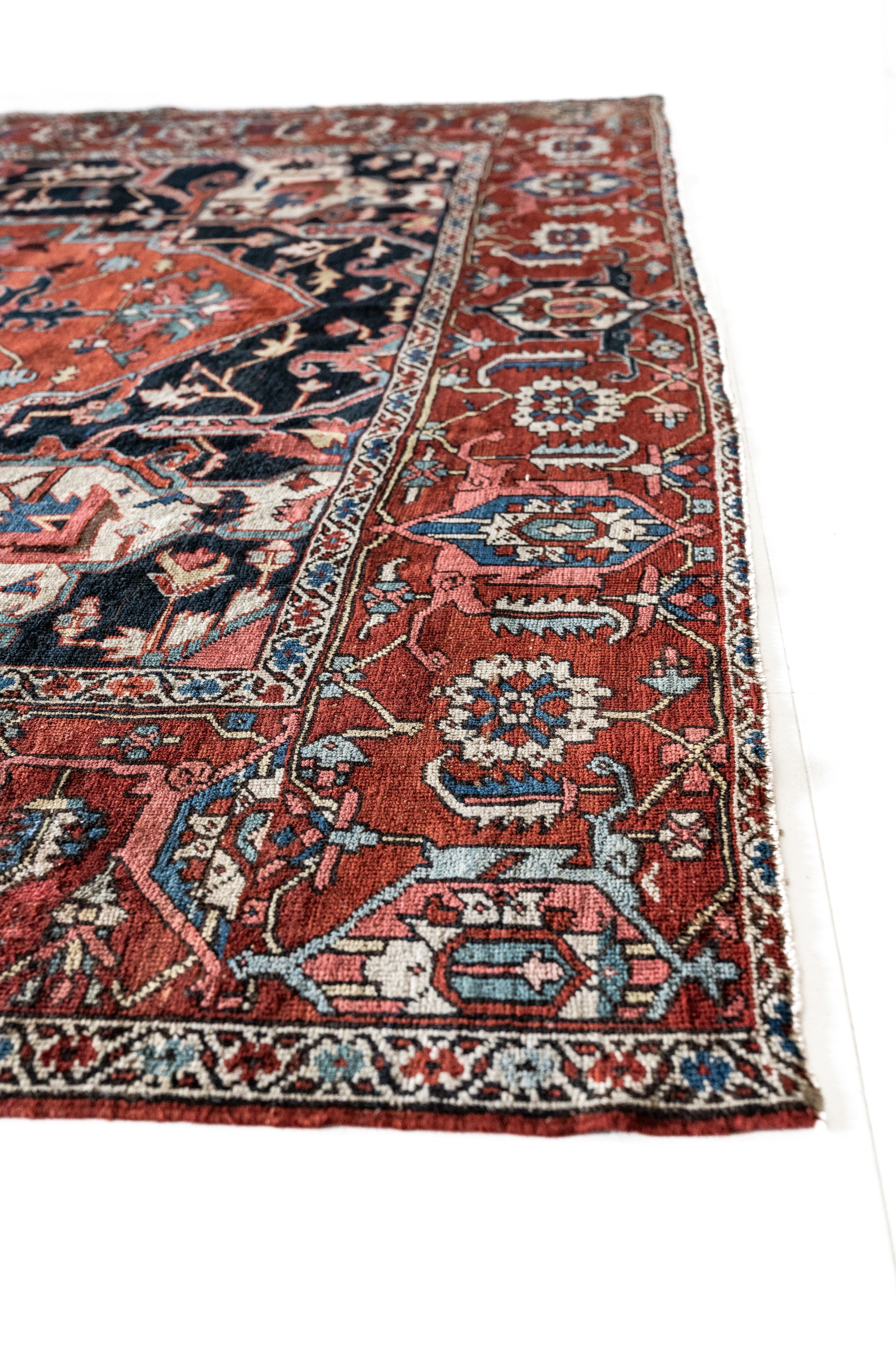 District Loom Vintage Serapi Area Rug Jolie