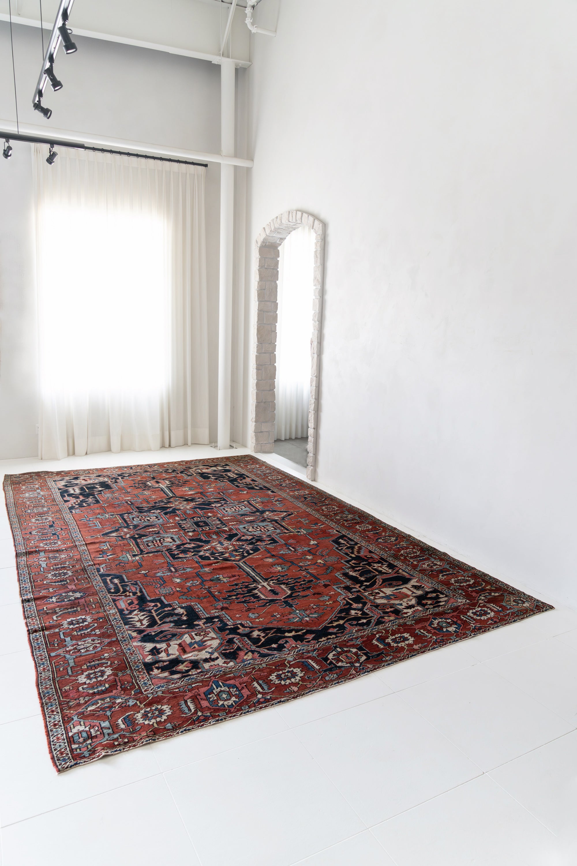 District Loom Vintage Serapi Area Rug Jolie