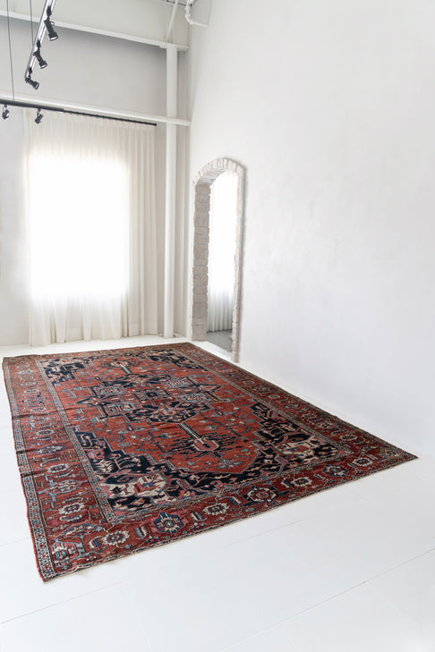 District Loom Vintage Serapi Area Rug Jolie