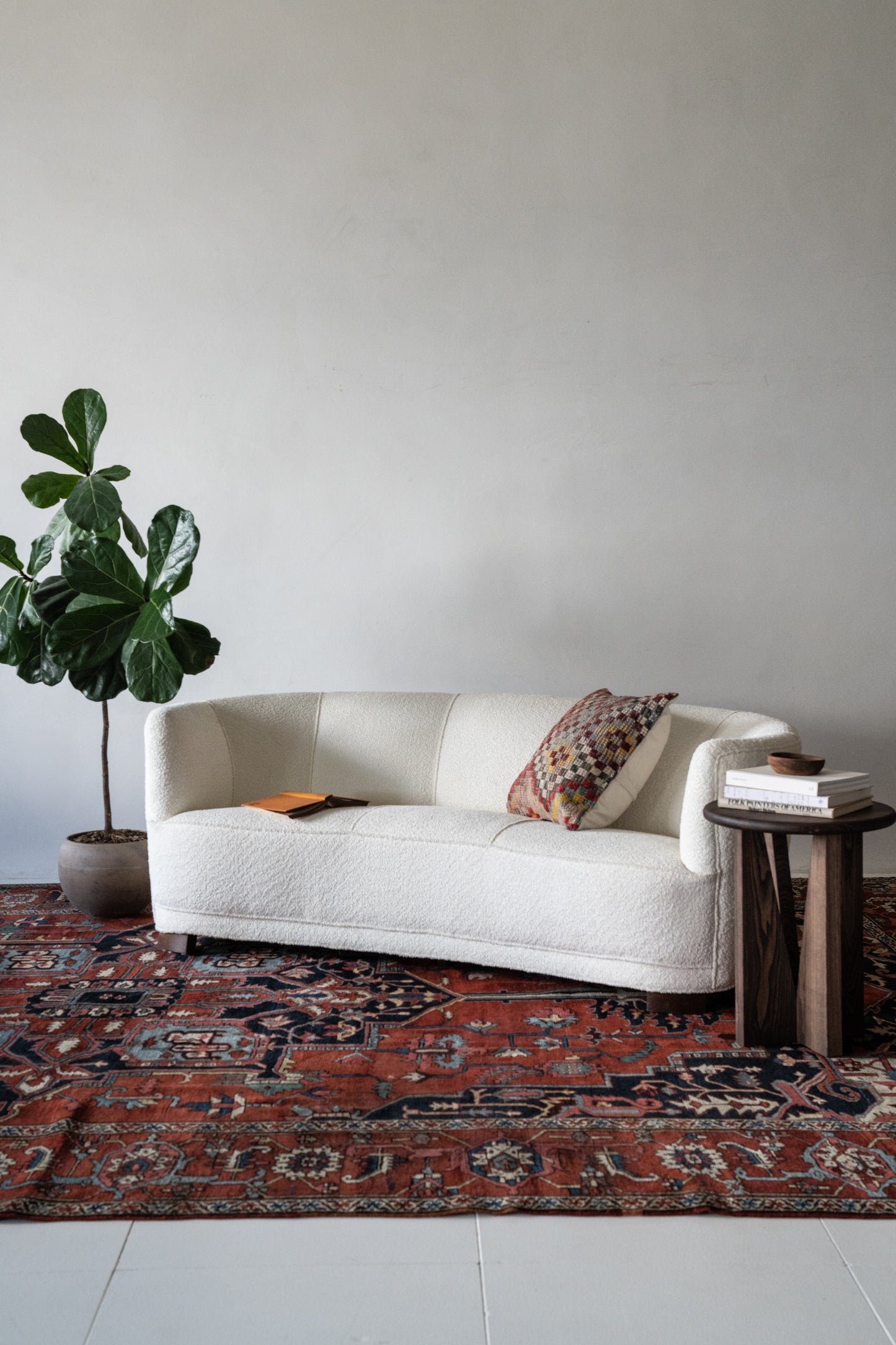 District Loom Vintage Serapi Area Rug Jolie