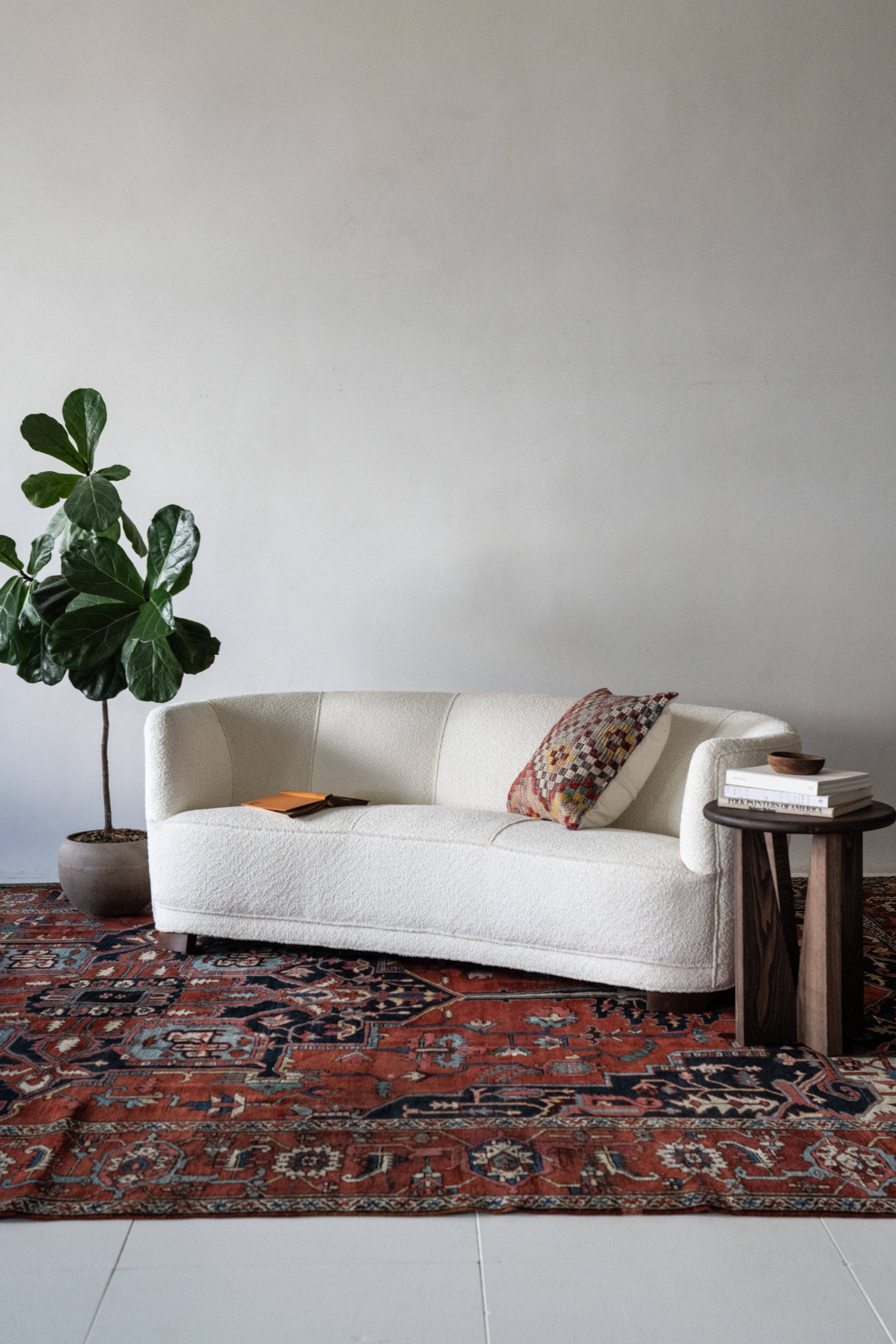 District Loom Vintage Serapi Area Rug Jolie