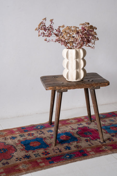 District-Loom-Vintage Khotan Runner Rug-Detailed-Styled-View