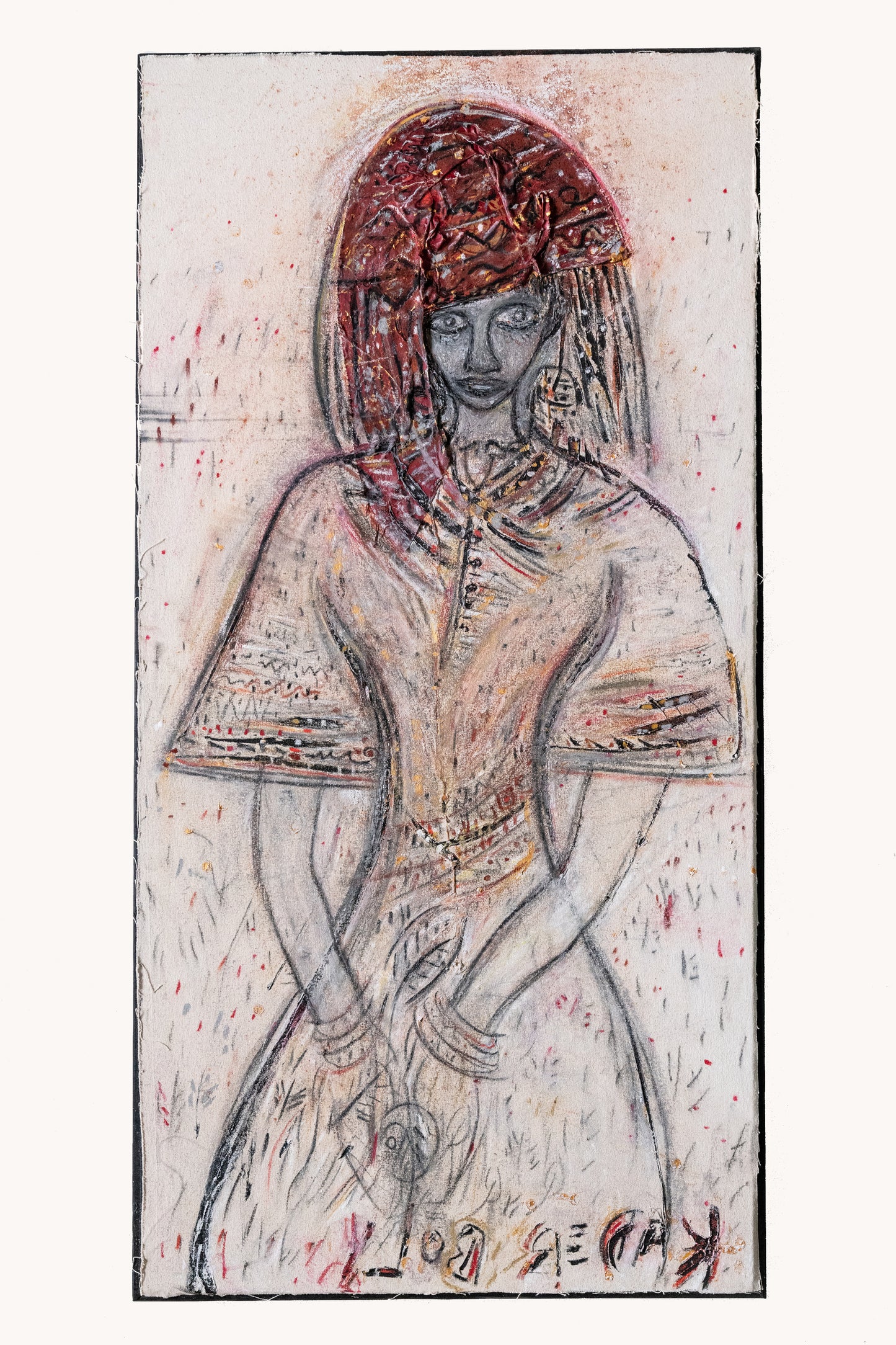 'Boss Lady' original by Kader Boly at District Loom