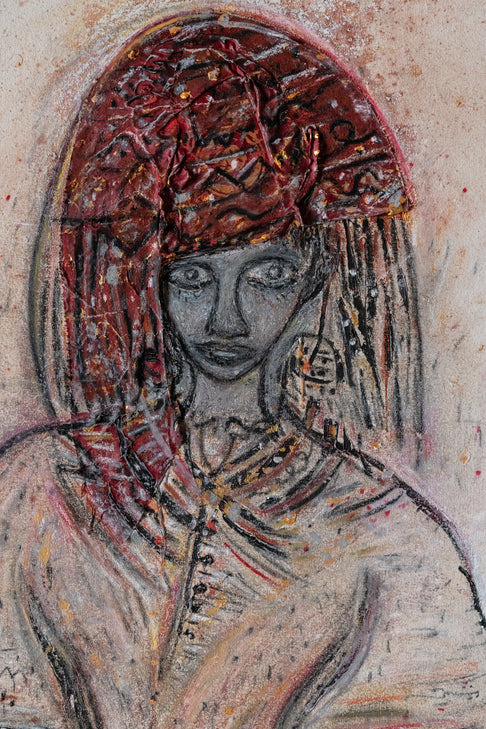 'Boss Lady' original by Kader Boly at District Loom
