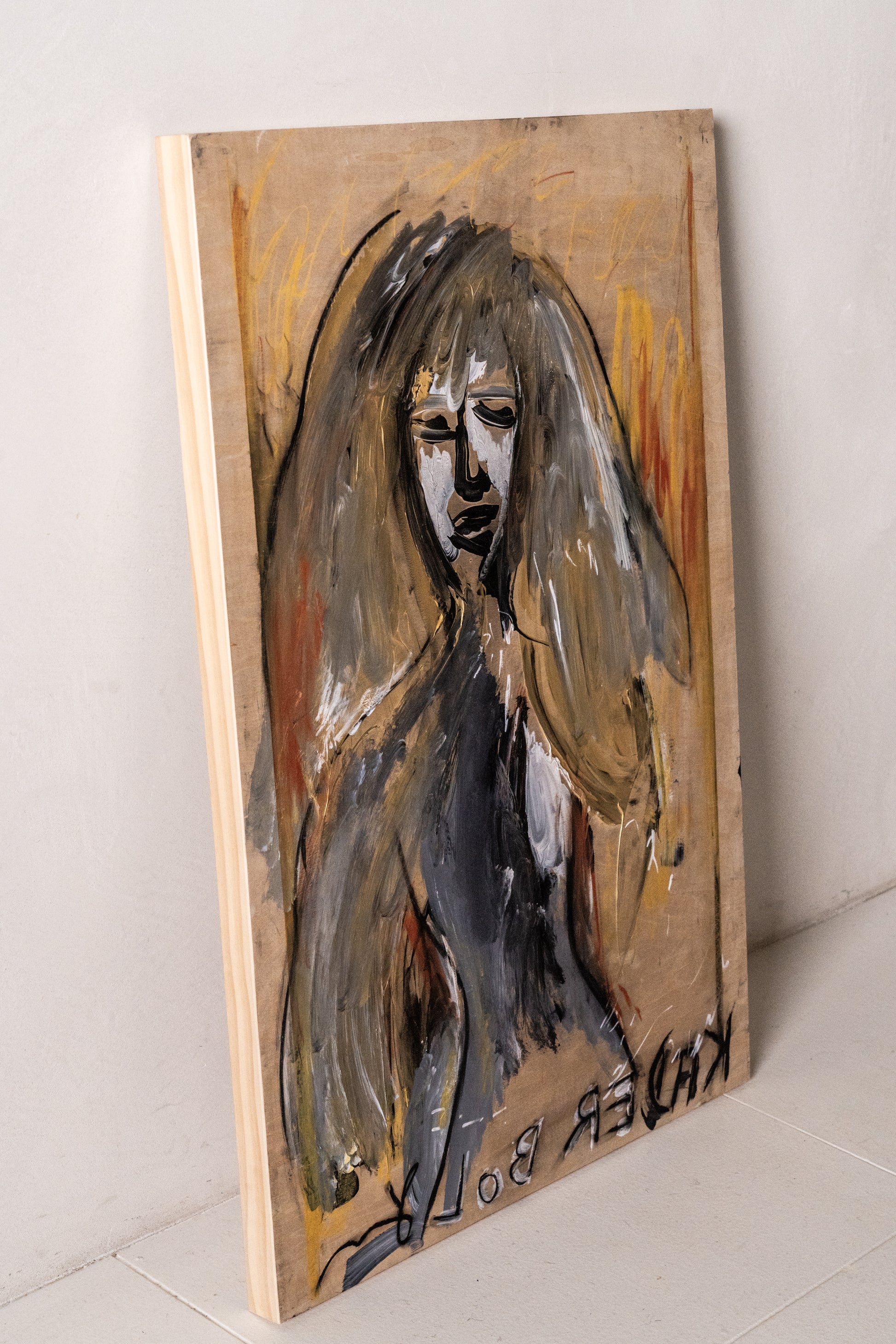 Kader Boly original work 'Female Energy' at District Loom