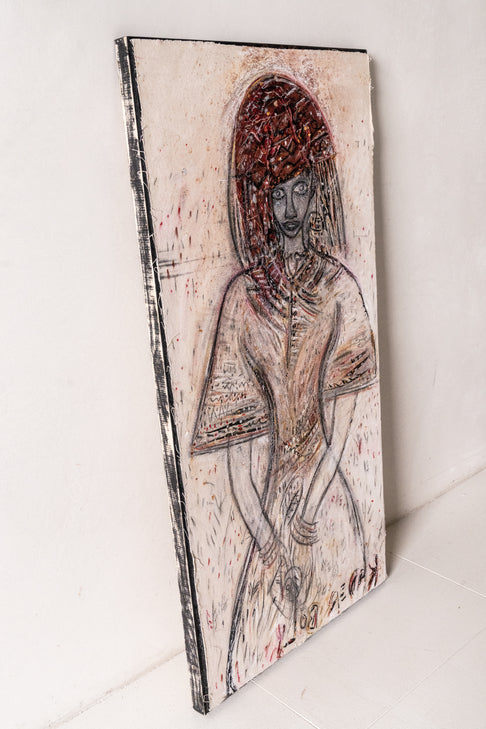'Boss Lady' original by Kader Boly at District Loom