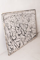 'Standing in the Rain' original by Kader Boly at District Loom