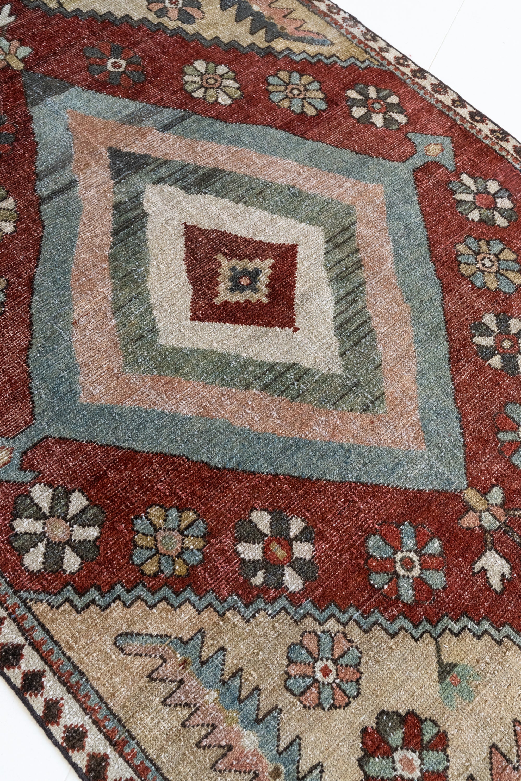 District Loom Vintage Bakhtiari Scatter Rug Kinreed