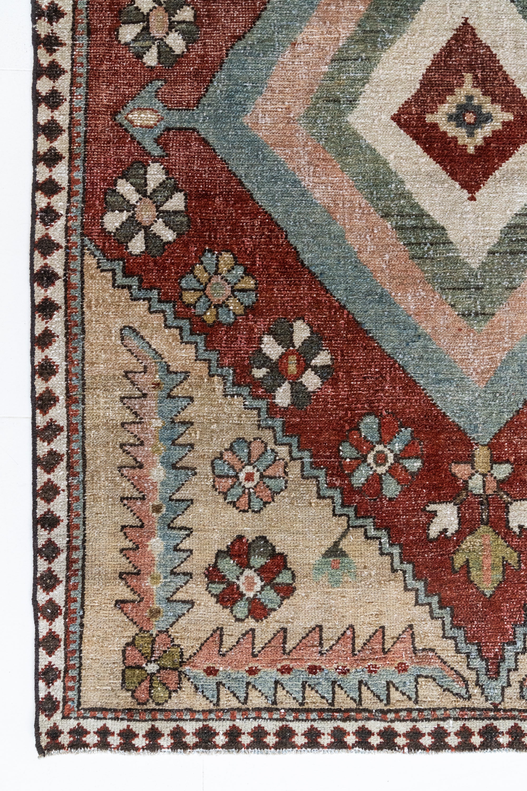 District Loom Vintage Bakhtiari Scatter Rug Kinreed