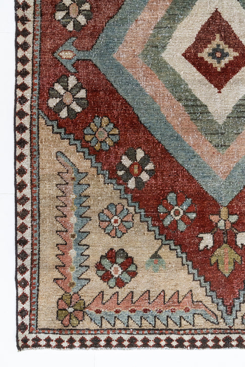 District Loom Vintage Bakhtiari Scatter Rug Kinreed