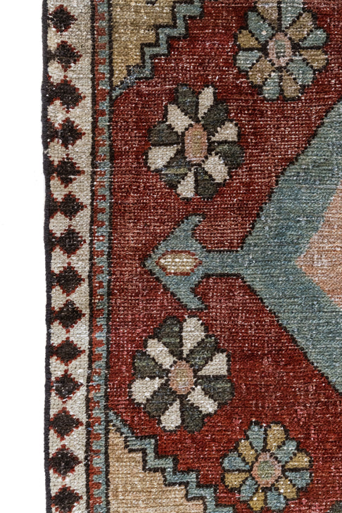 District Loom Vintage Bakhtiari Scatter Rug Kinreed