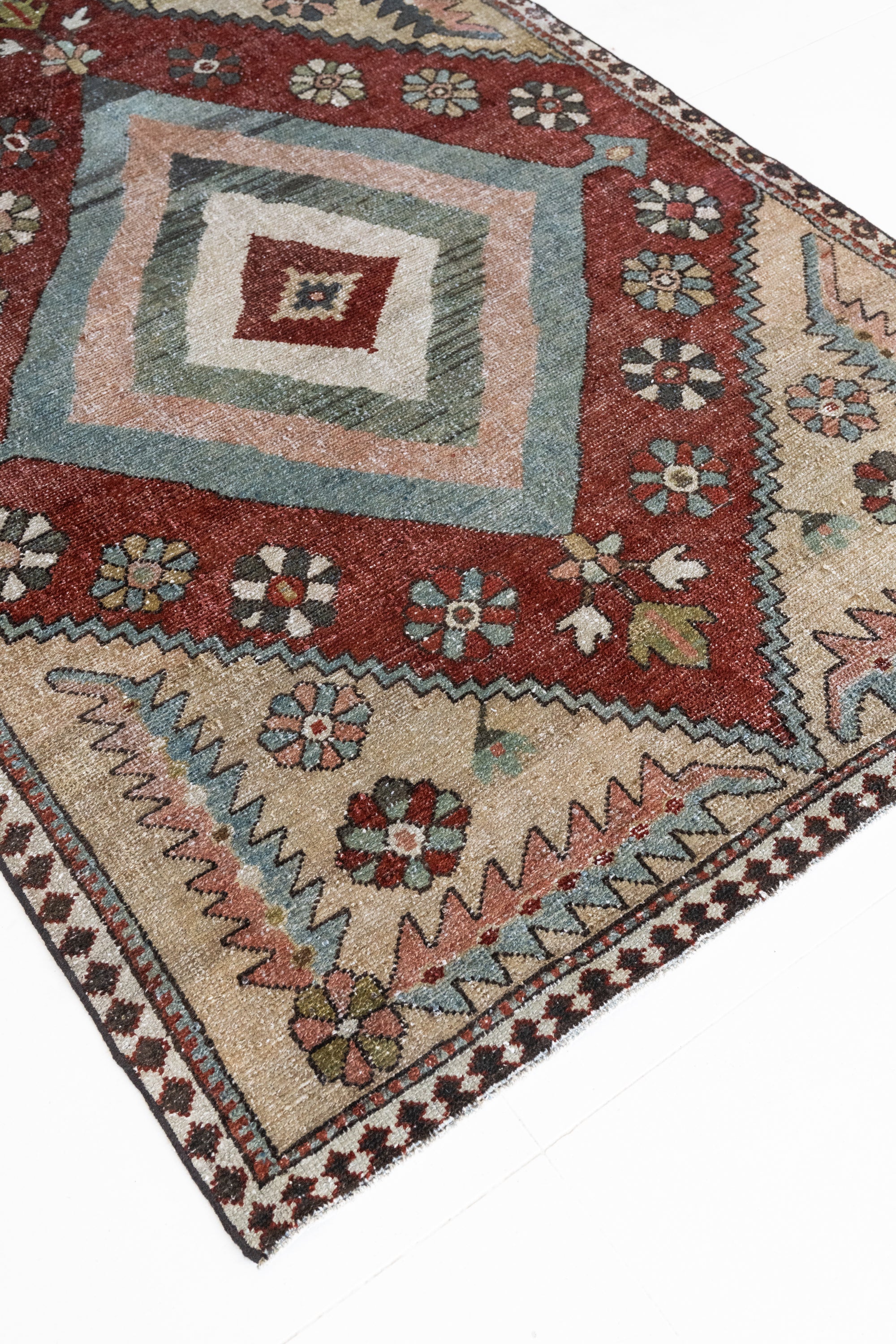 District Loom Vintage Bakhtiari Scatter Rug Kinreed