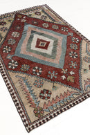 District Loom Vintage Bakhtiari Scatter Rug Kinreed
