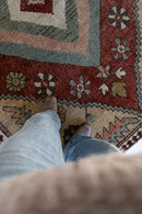 District Loom Vintage Bakhtiari Scatter Rug Kinreed