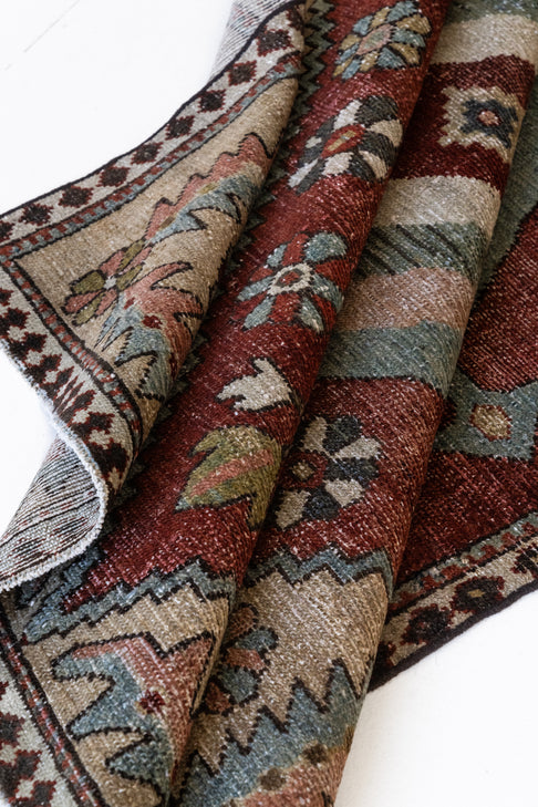 District Loom Vintage Bakhtiari Scatter Rug Kinreed