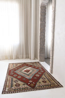 District Loom Vintage Bakhtiari Scatter Rug Kinreed