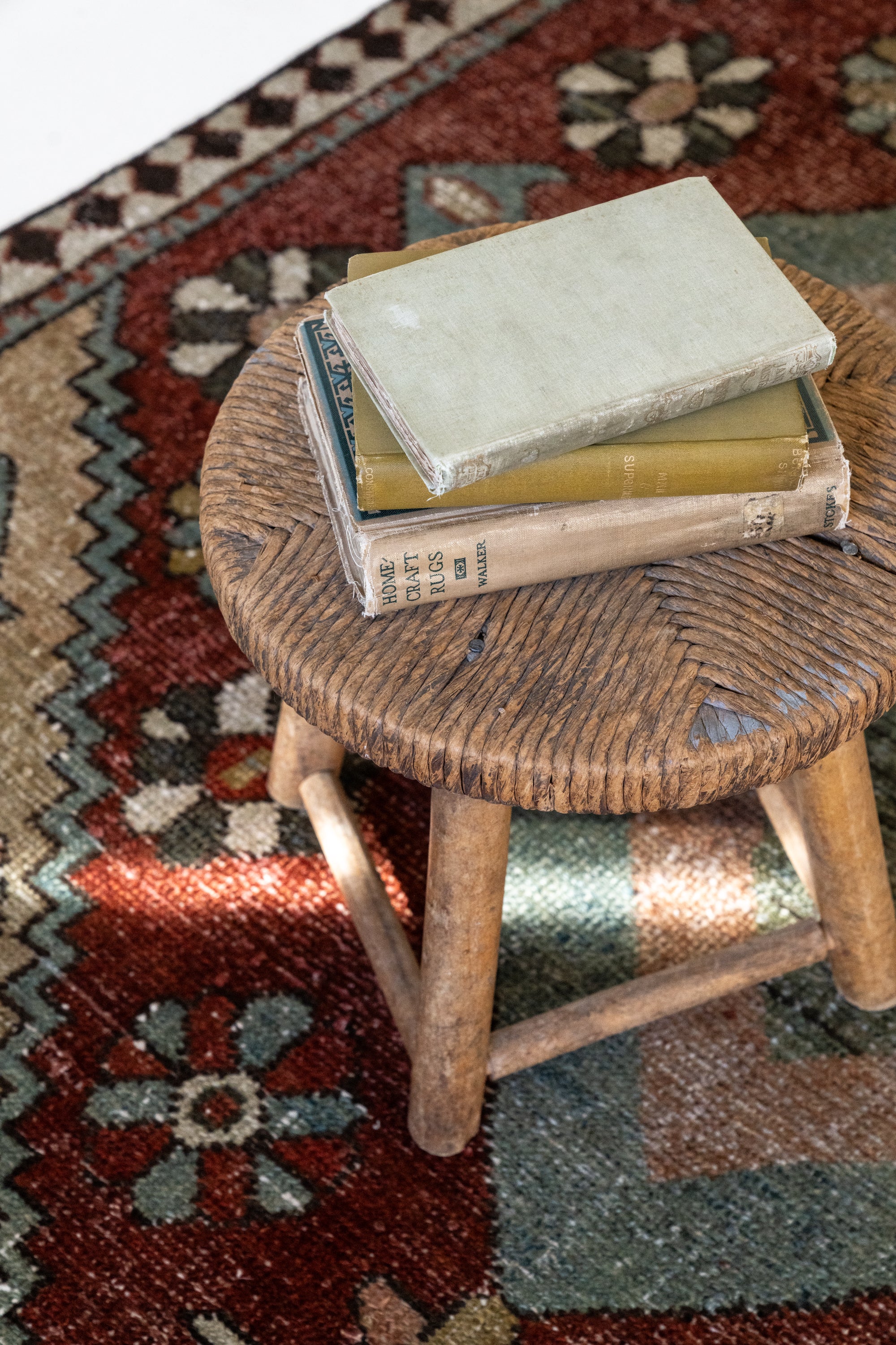 District Loom Vintage Bakhtiari Scatter Rug Kinreed