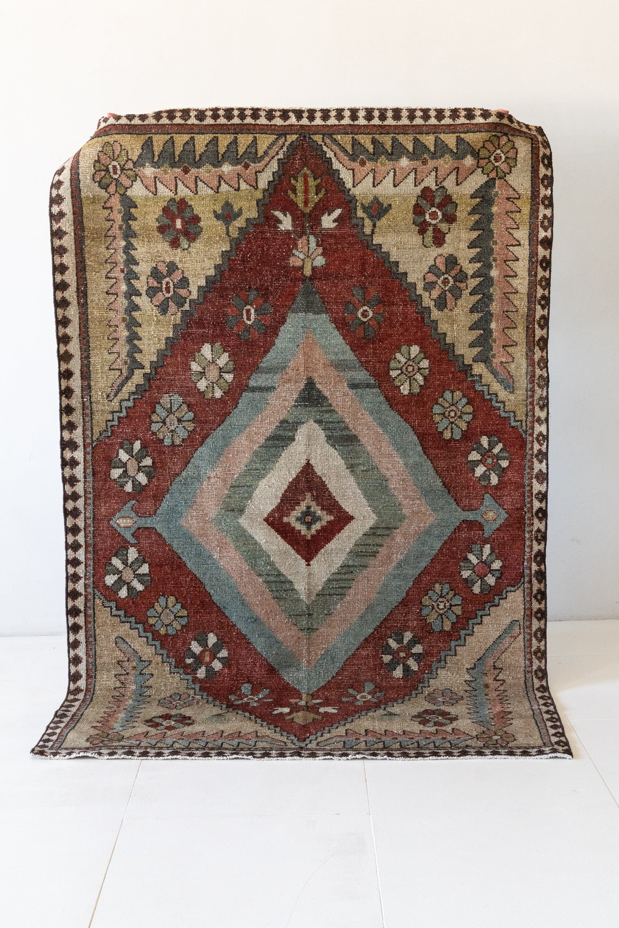 District Loom Vintage Bakhtiari Scatter Rug Kinreed