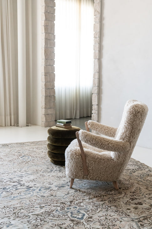 District Loom Vintage Heriz Area Rug Kintla