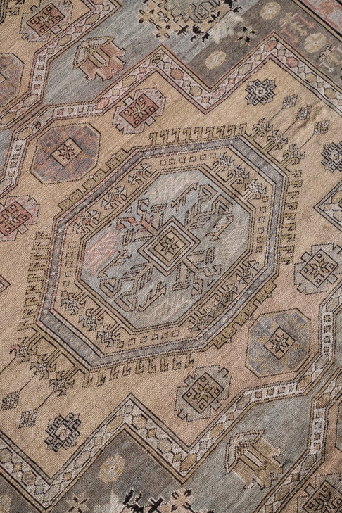 District Loom Vintage Daghestan Area Rug Lennep
