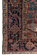 District Loom Vintage Bakhtiari Area Rug Leonora 