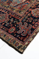 District Loom Vintage Bakhtiari Area Rug Leonora 