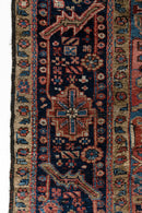 District Loom Vintage Bakhtiari Area Rug Leonora 