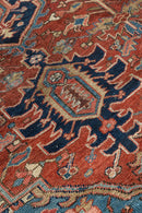 District Loom Vintage Bakhtiari Area Rug Leonora 