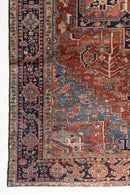 District Loom Vintage Bakhtiari Area Rug Leonora 