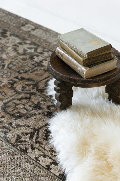 District Loom Vintage Bakhtiari Runner Rug Loring