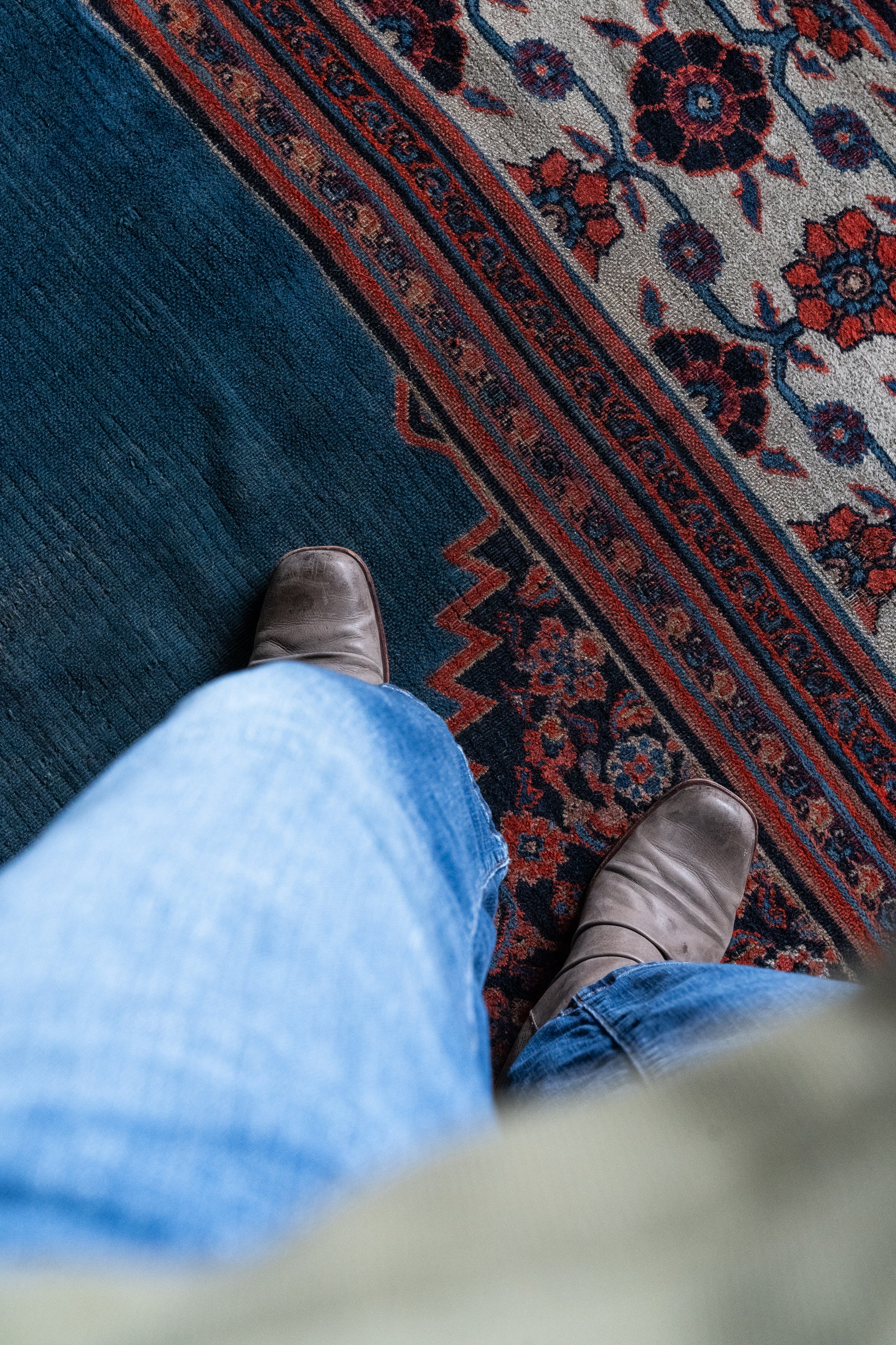 District Loom Vintage Area Rug Lyra