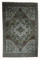 District Loom Vintage Turkish Oushak Area Rug Madison