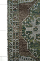 District Loom Vintage Turkish Oushak Area Rug Madison