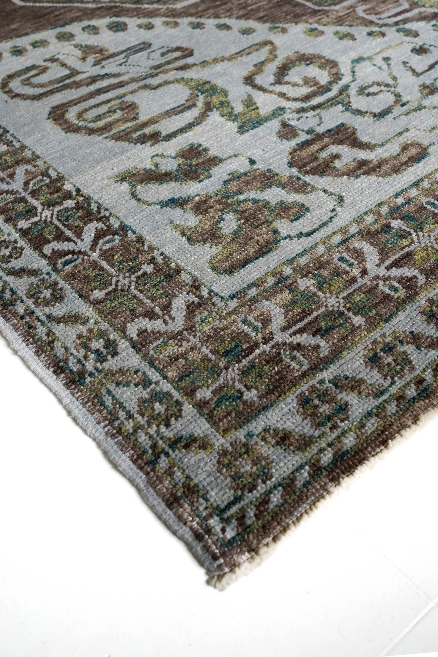 District Loom Vintage Turkish Oushak Area Rug Madison