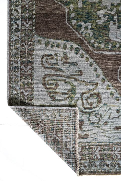 District Loom Vintage Turkish Oushak Area Rug Madison