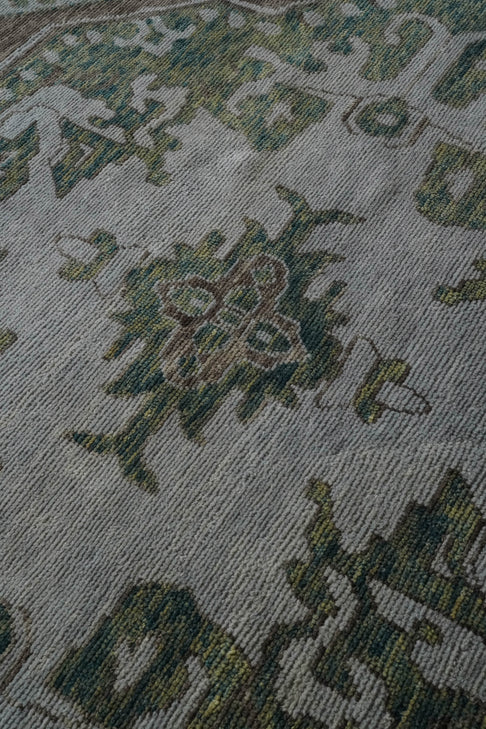 District Loom Vintage Turkish Oushak Area Rug Madison