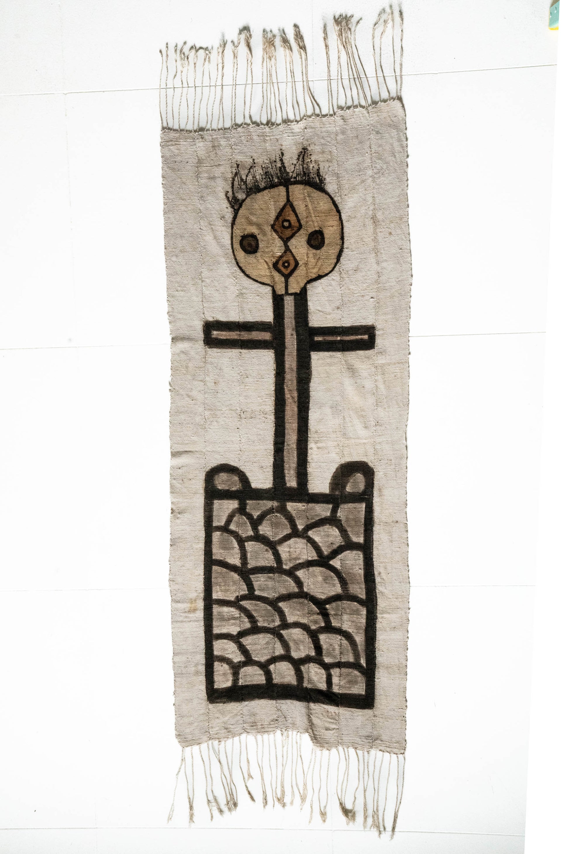 District Loom African Mud Cloth Textile by artist Kader Boly