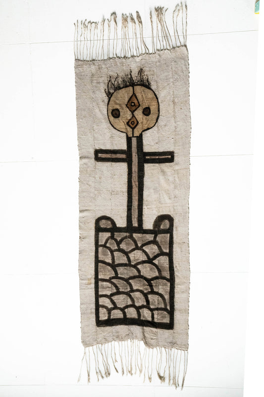 District Loom African Mud Cloth Textile by artist Kader Boly