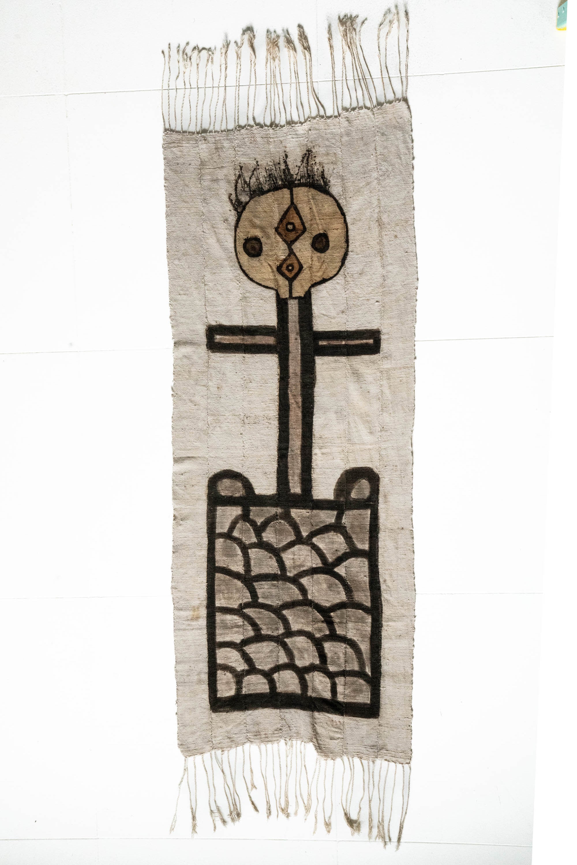 District Loom African Mud Cloth Textile by artist Kader Boly