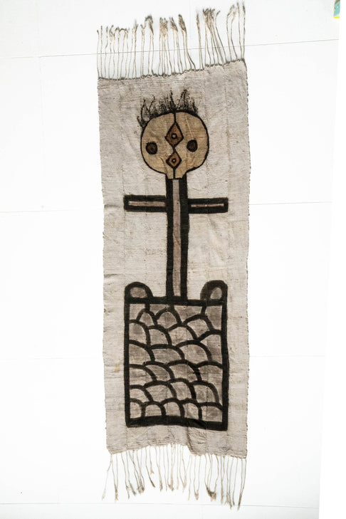 District Loom African Mud Cloth Textile by artist Kader Boly