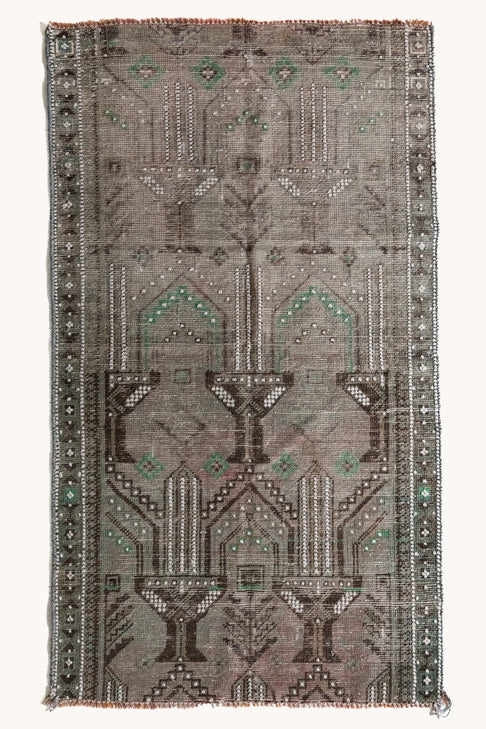 District Loom Vintage Area Rug Nela