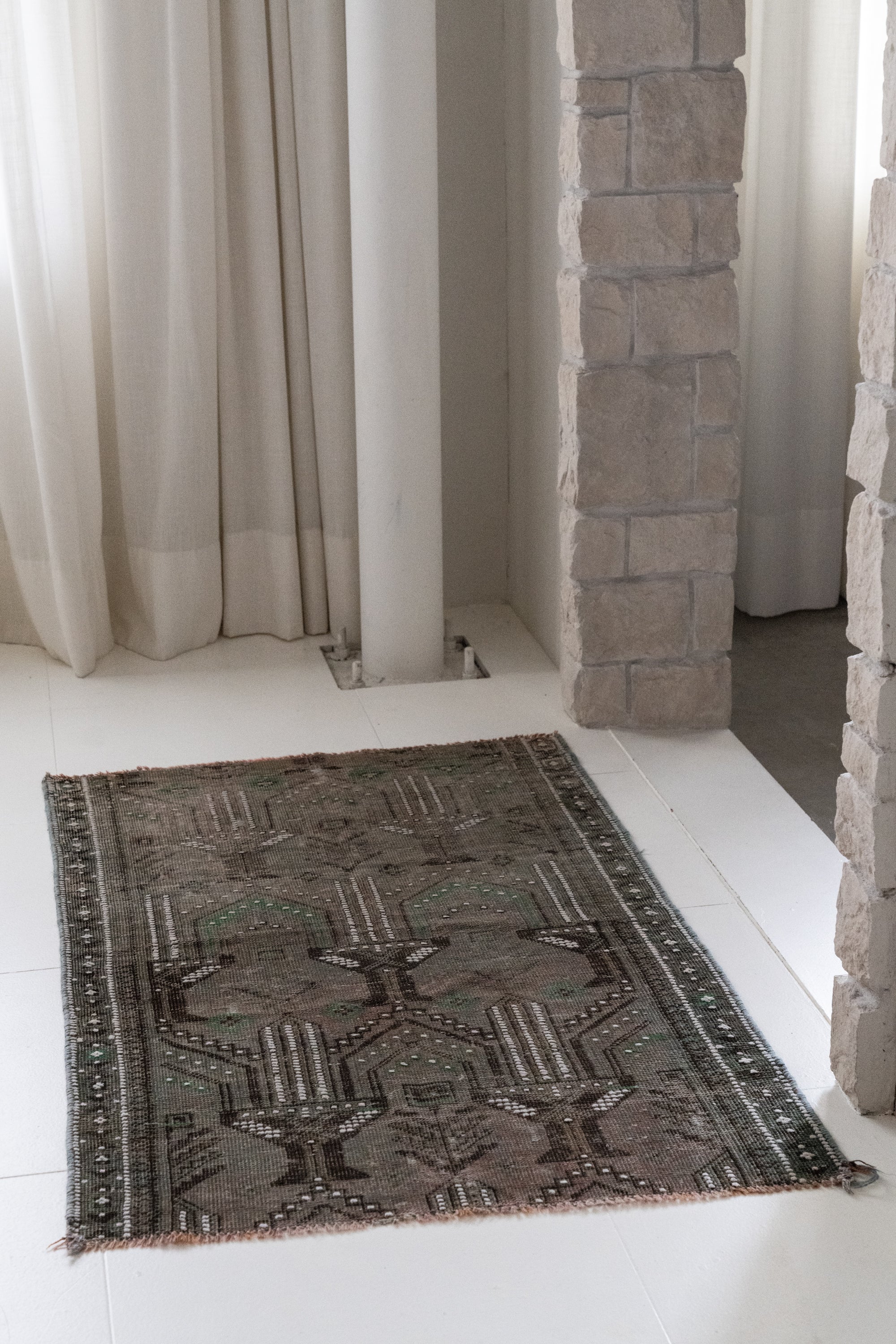 District Loom Vintage Area Rug Nela