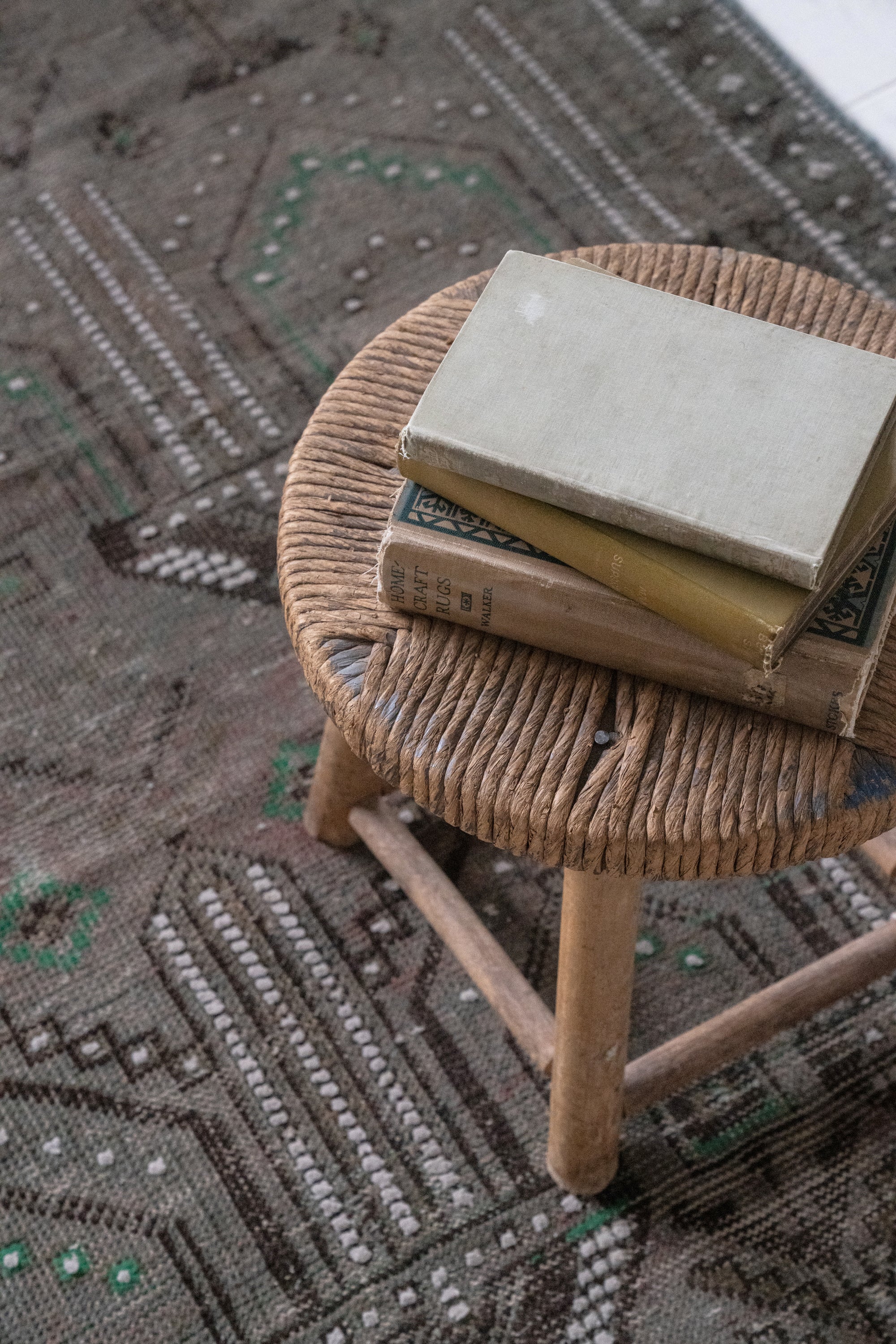 District Loom Vintage Area Rug Nela