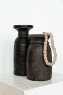 District Loom Decor Antique Napalese Milk Pot - Narrow Neck Imported One-of-a-kind