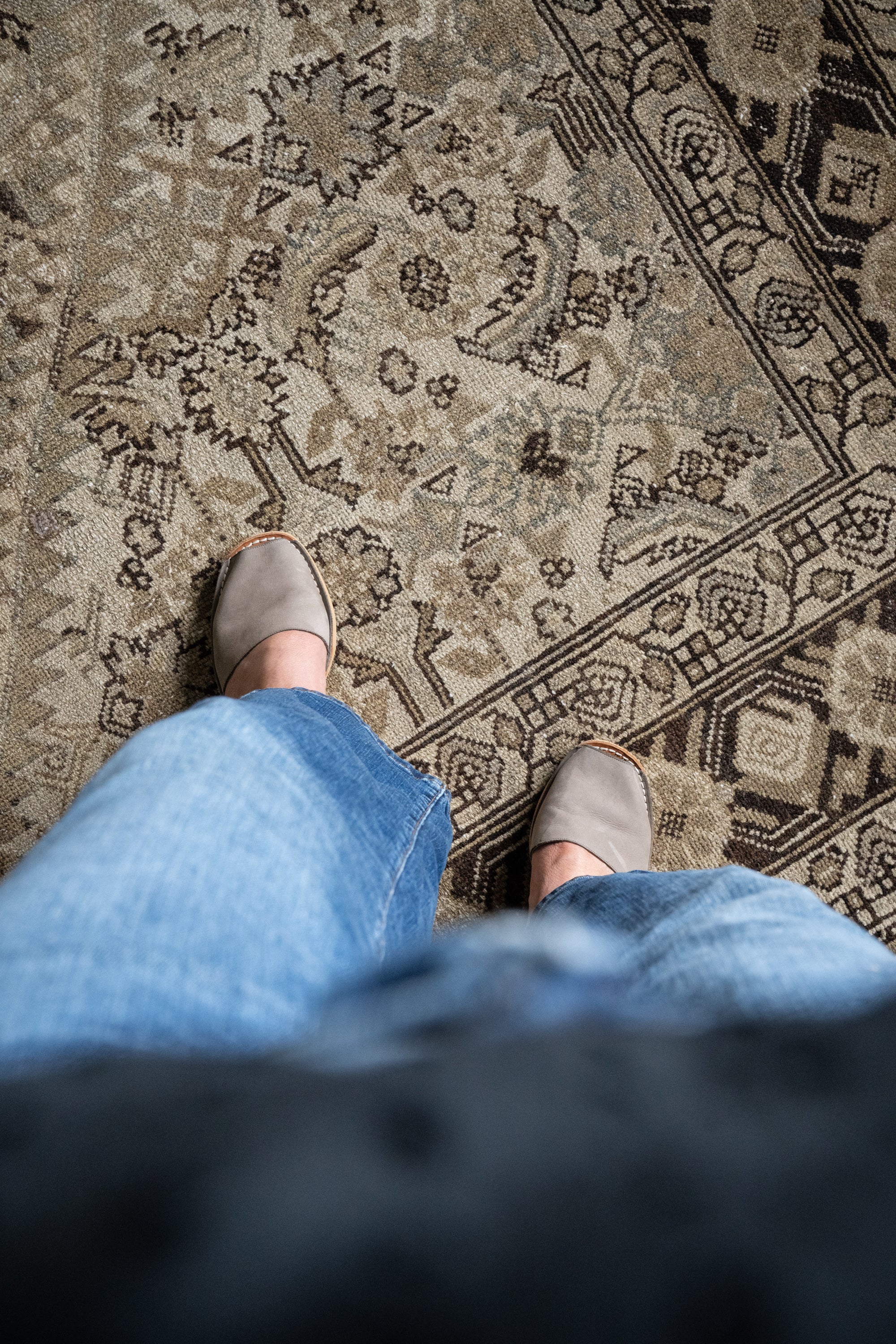 District Loom Vintage Malayer Gallery Rug Leander