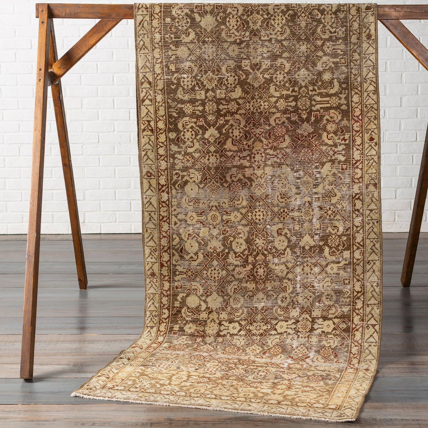 District Loom Vintage Turkish Runner Rug Miles