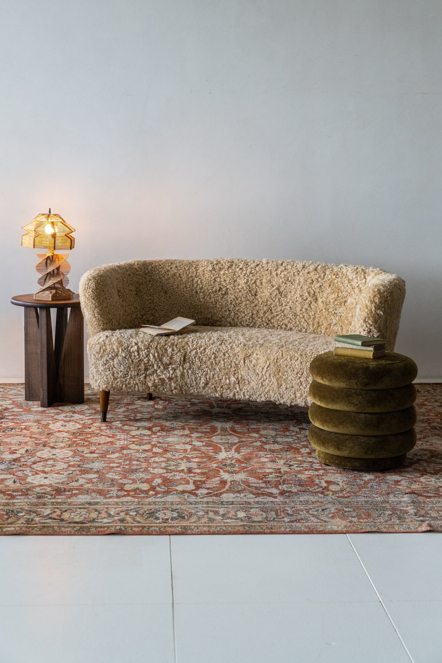 District Loom Vintage Mahal Area Rug Orion